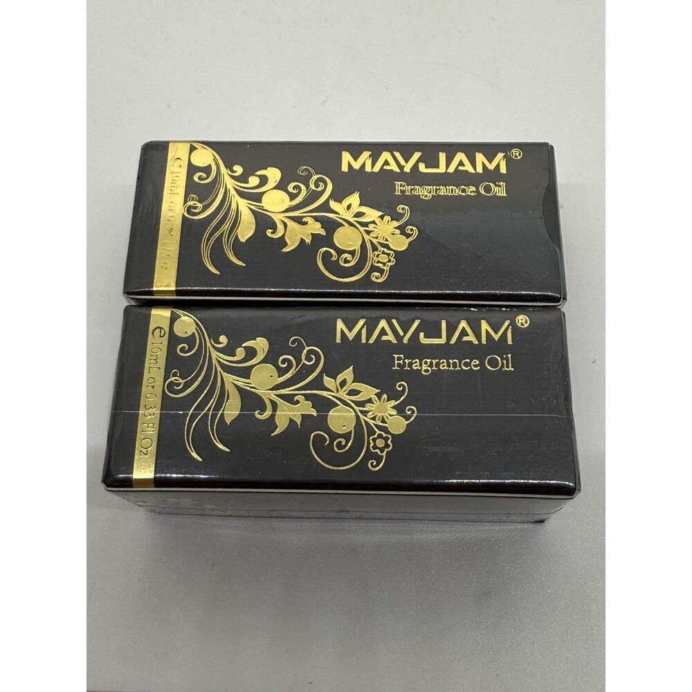 MAYJAM Fragrance Oil 10ml e 0.33 Floz D-Jadore & Angel New Set Of 2 New